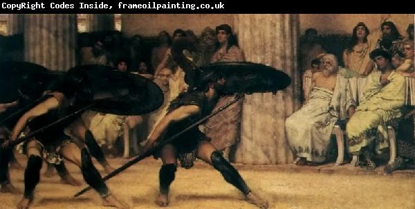 Laura Theresa Alma-Tadema A Pyrrhic Dance Sir Lawrence Alma